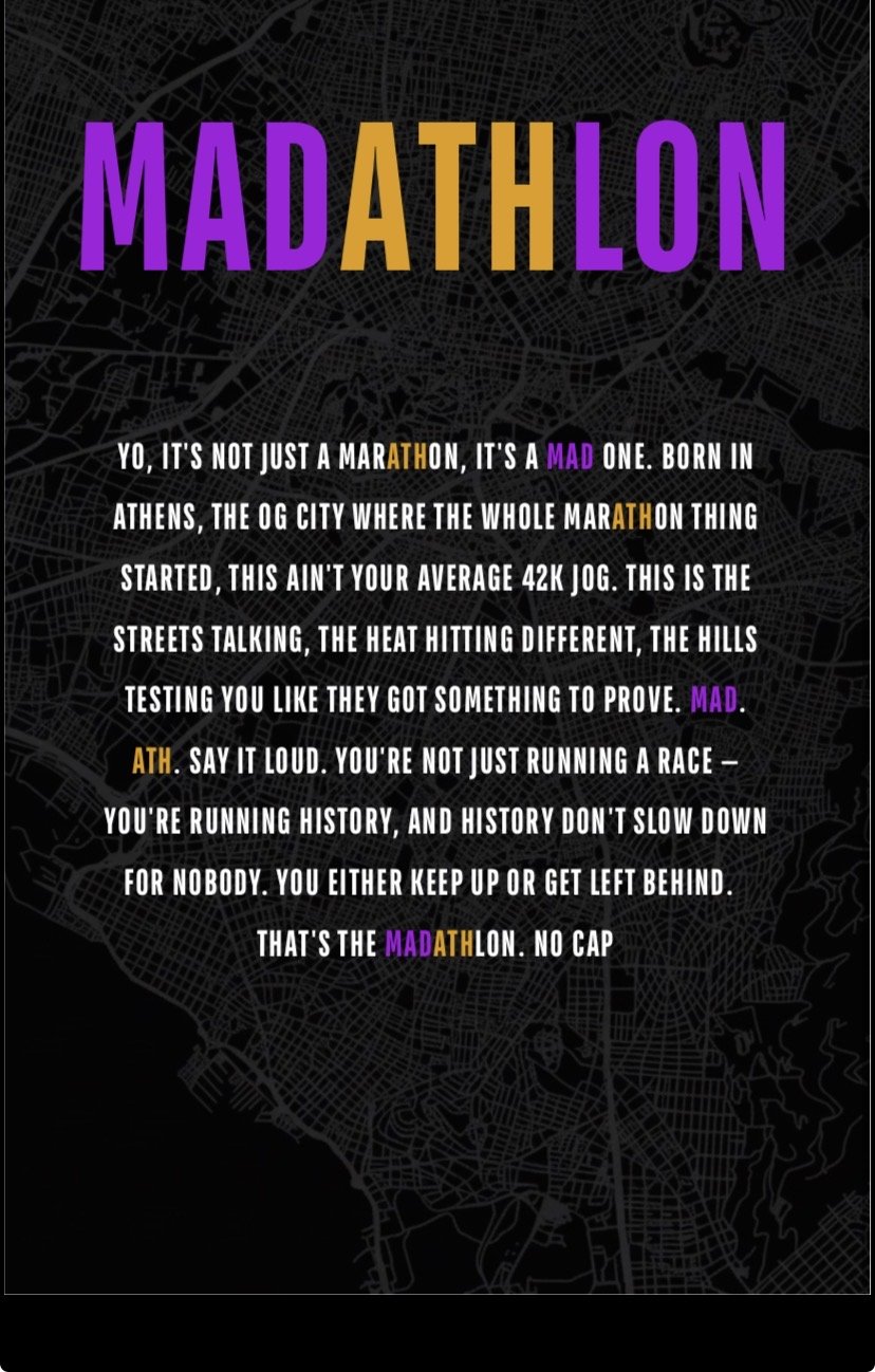 MADATHLON — story